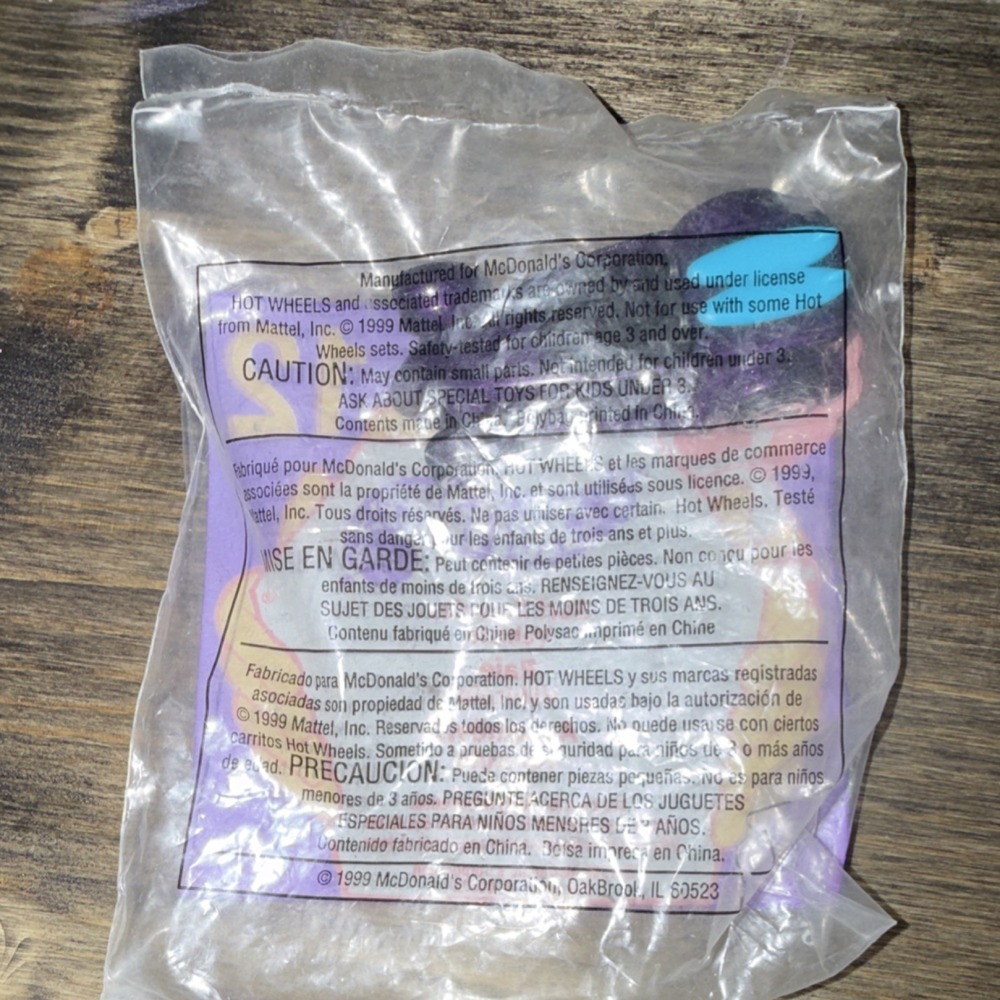 Hot Wheels McDonald's Happy Meal Toy Lot - 1999 NIP - Picture 7 of 11